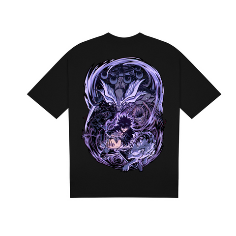 T-SHIRT / JUJUTSU KAISEN MEGUMI (BLACK)
