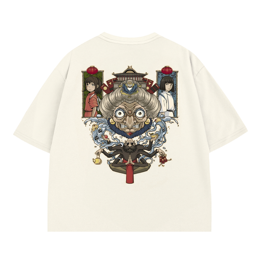 T-SHIRT / GHIBLI SPIRITED AWAY (WHITE)