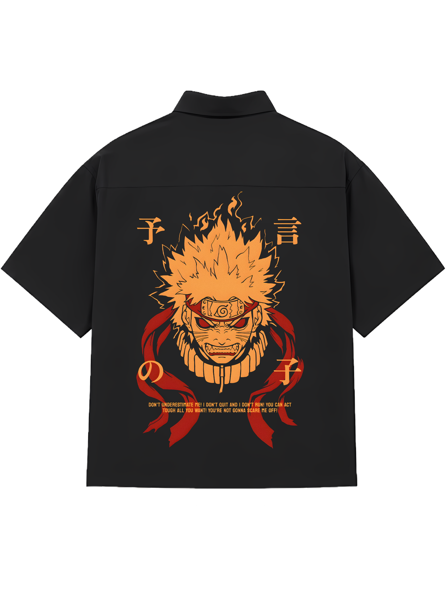 SHIRTS / NARUTO (BLACK)