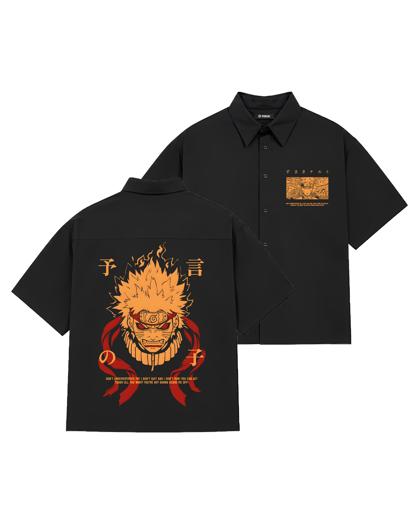 SHIRTS / NARUTO (BLACK)