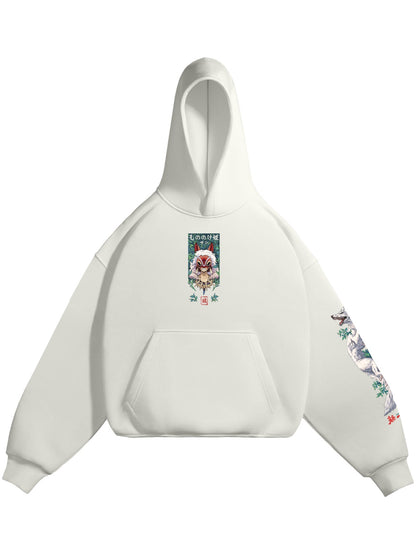 HOODIE / PRINCESS MONONOKE (White)