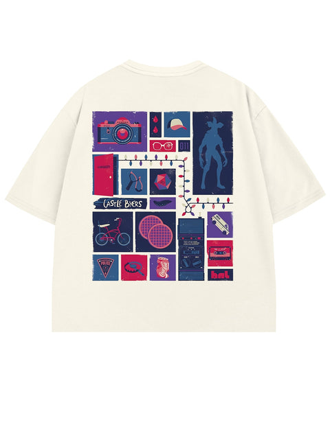 T-SHIRT / STRANGER THINGS (WHITE)