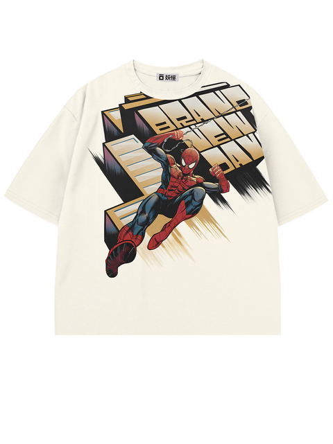 T-SHIRT / BRAND NEW DAY (WHITE)