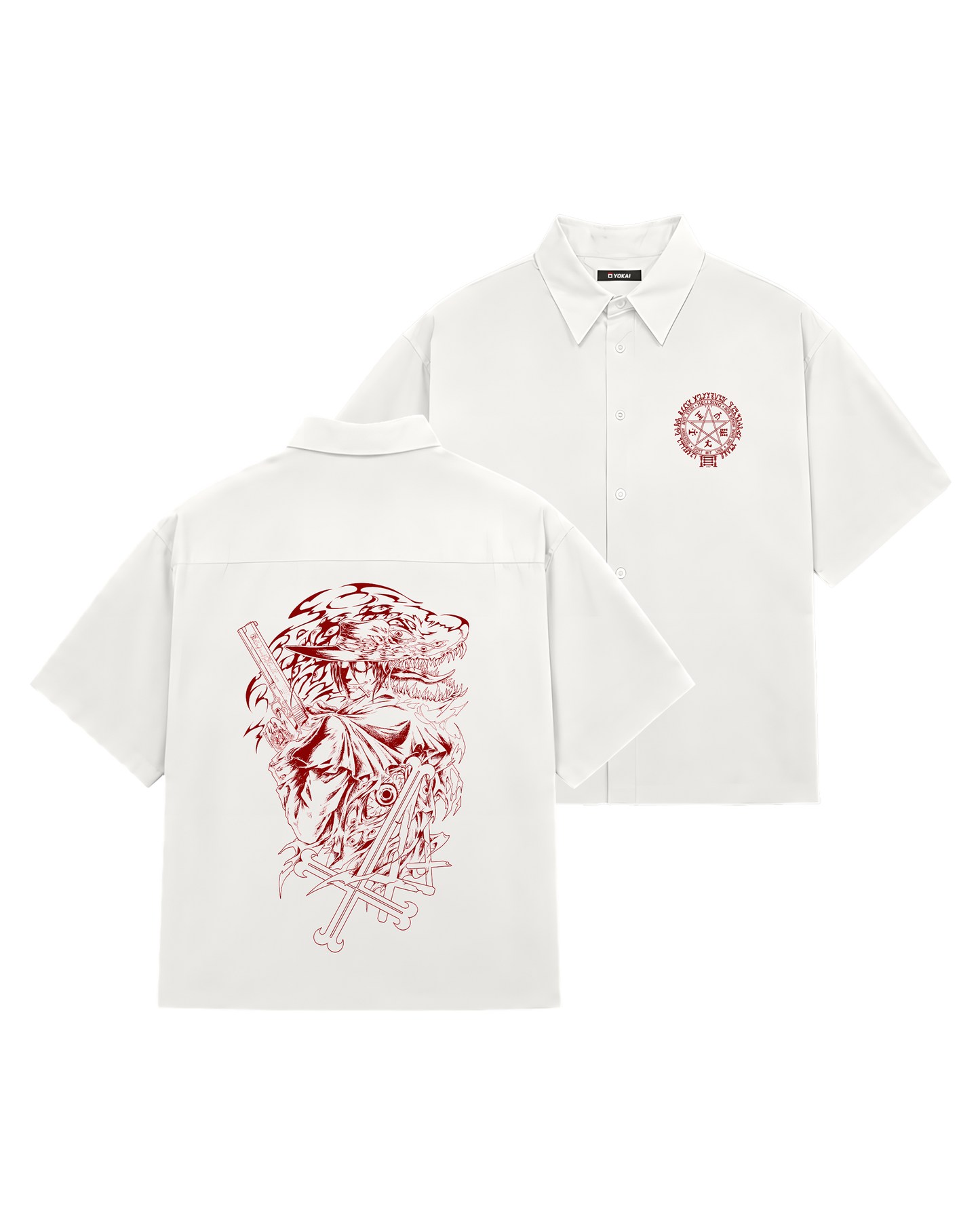 SHIRTS / HELLSING (WHITE)