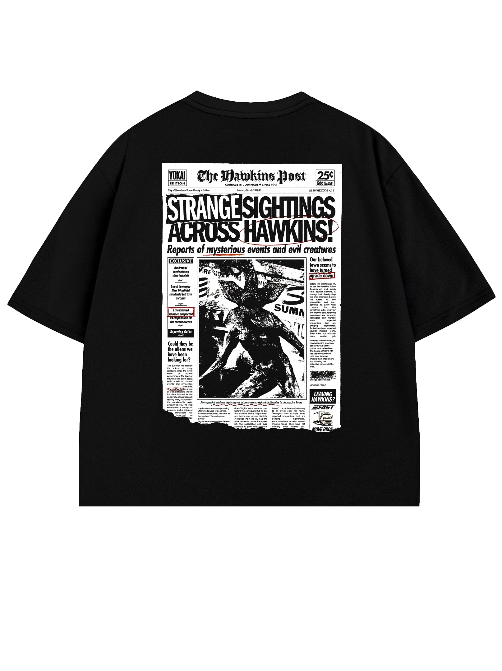 T-SHIRT / STRANGE SIGHTINGS