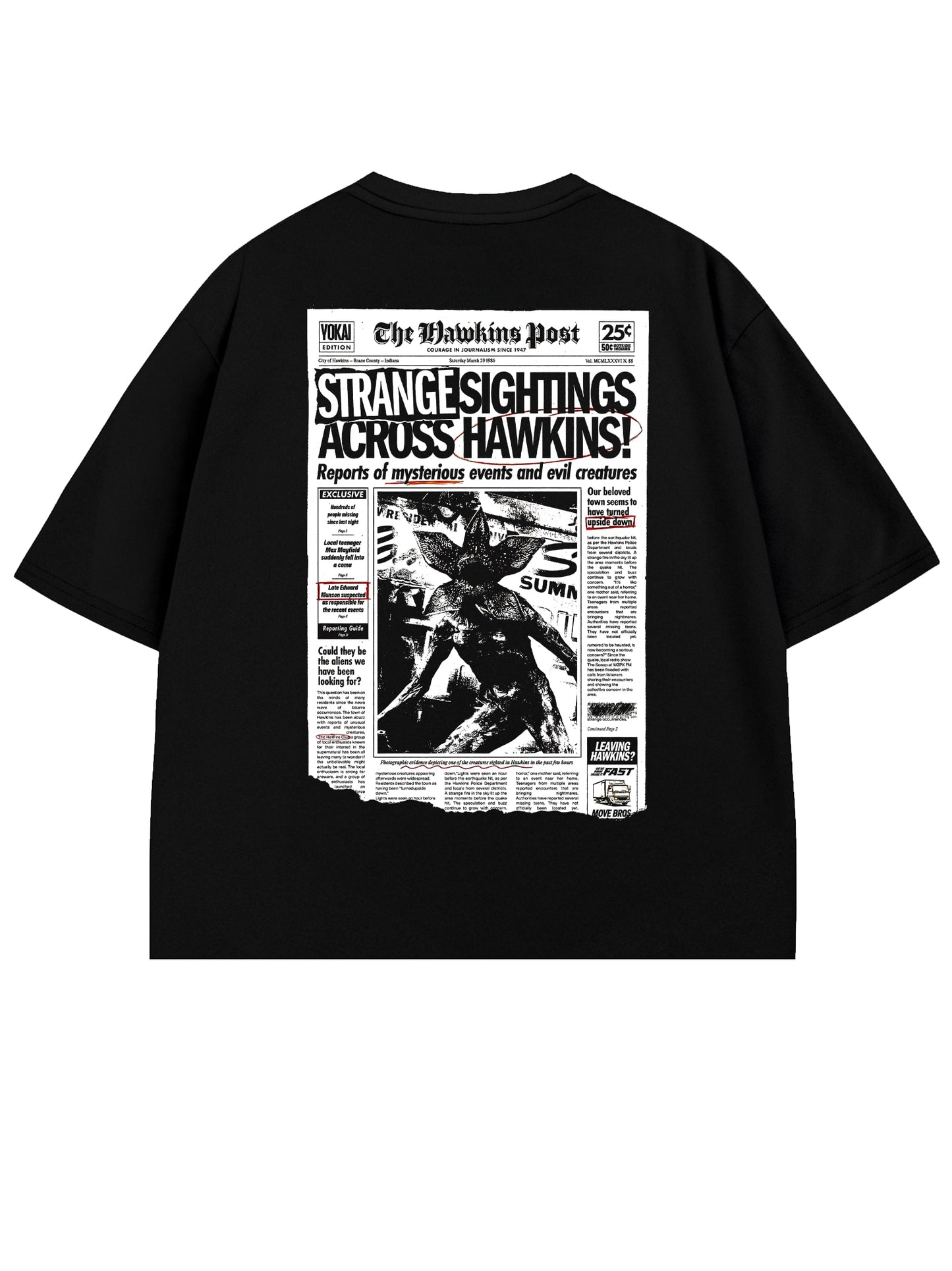 T-SHIRT / STRANGE SIGHTINGS