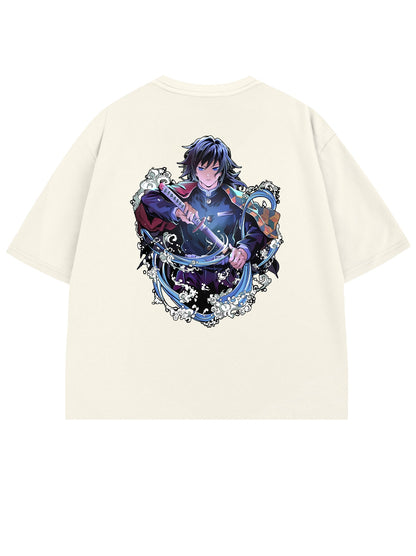 T-SHIRT / Water Hashira Giyu Tomioka (White)