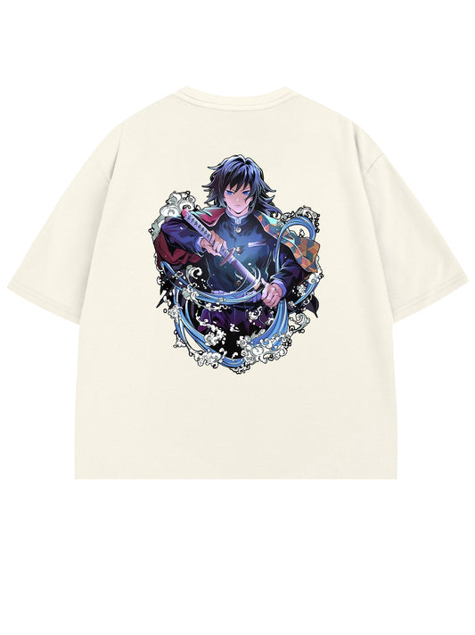T-SHIRT / Water Hashira Giyu Tomioka (White)
