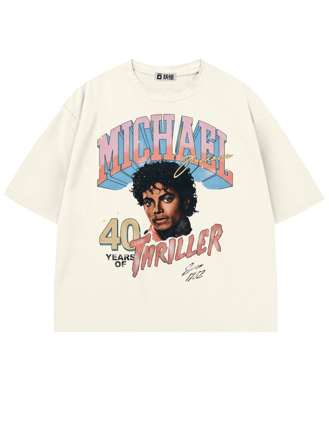 T-SHIRT / 40 Years of Thriller (WHITE)