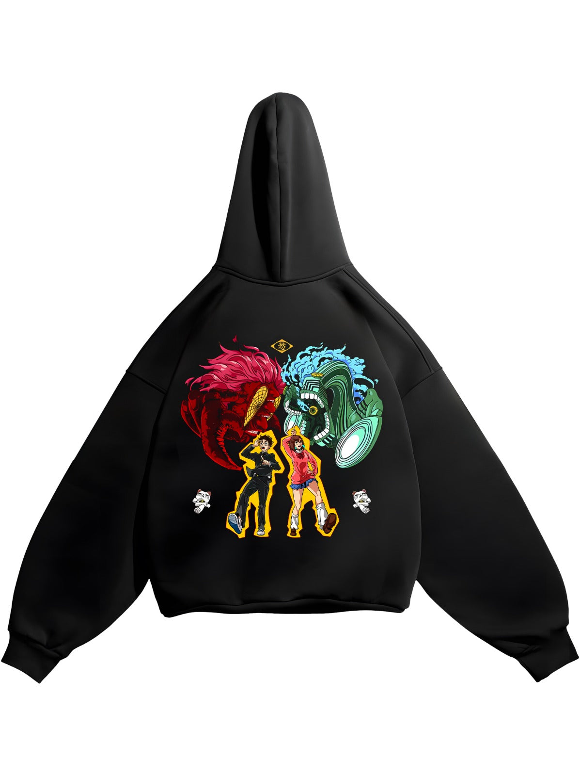 HOODIE / DAN DA DAN (Black)