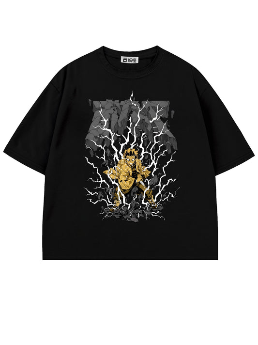 T-SHIRT / Zenitsu Agatsuma (Black)
