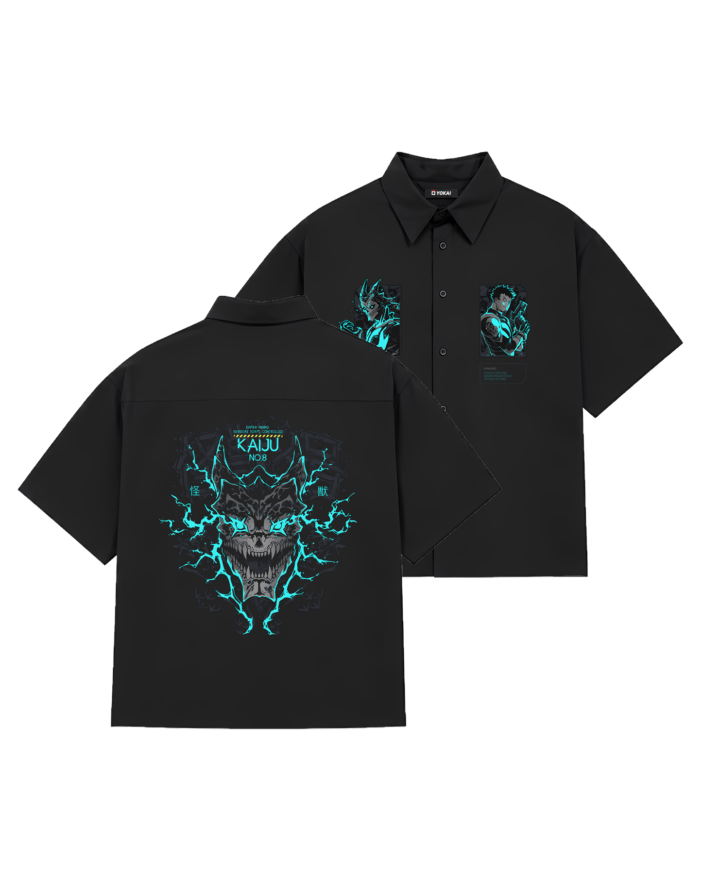 SHIRTS / KAIJU NO.8 (BLACK)