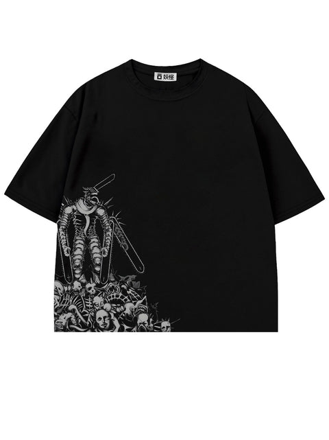 T-SHIRT / Rage & Steel (BLACK)