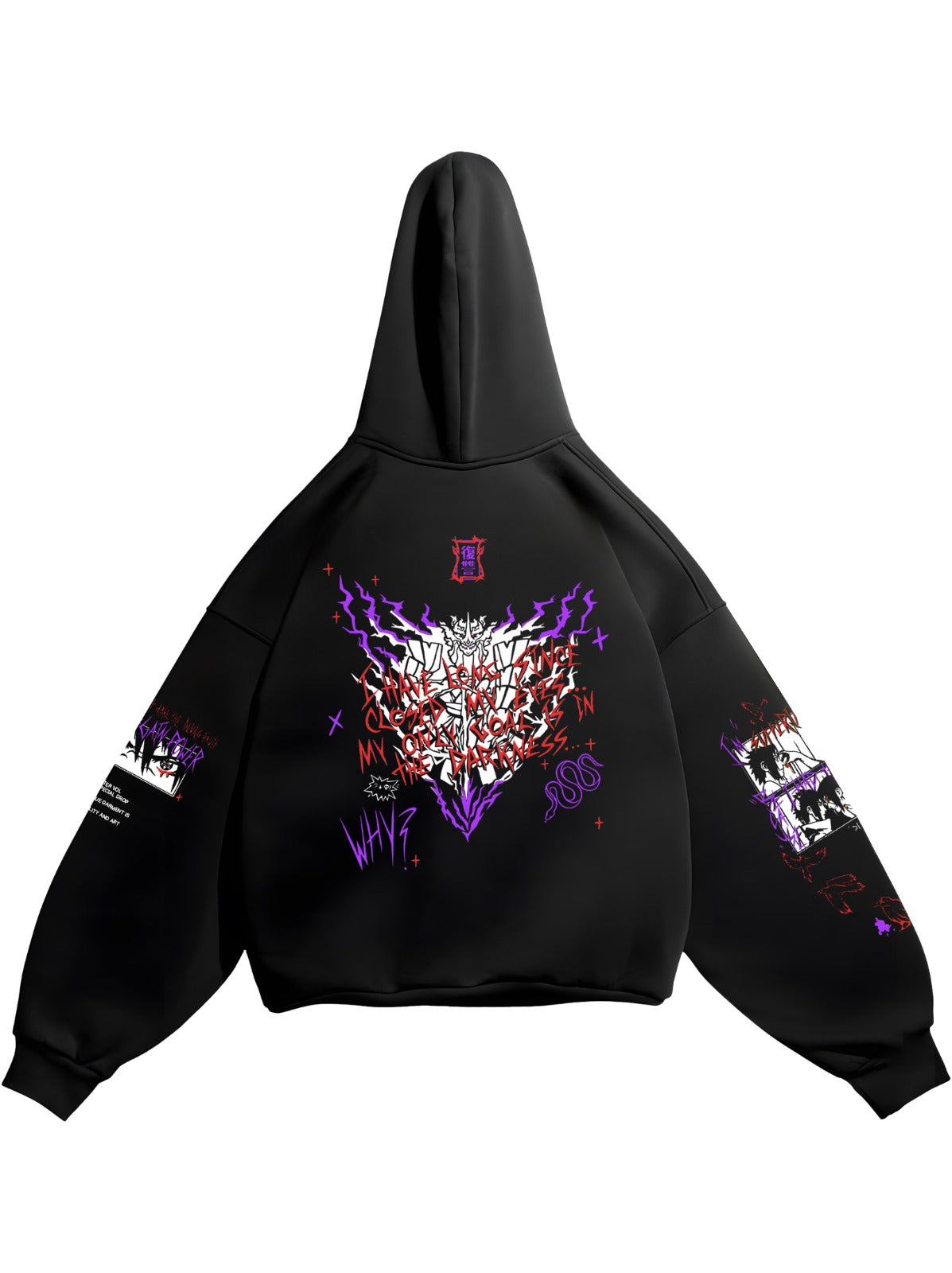 HOODIE / Uchiha Sasuke (Black)