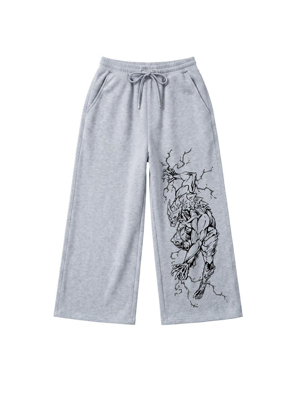 SWEATPANTS / Kaiju No.8 (Grey)