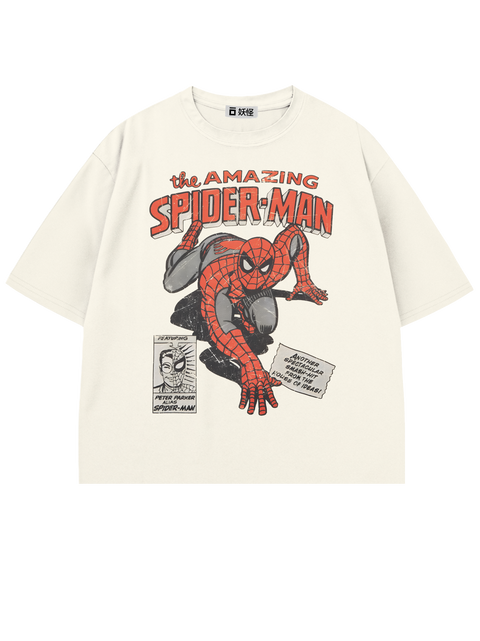 T-SHIRT / RETRO SPIDY (WHITE)