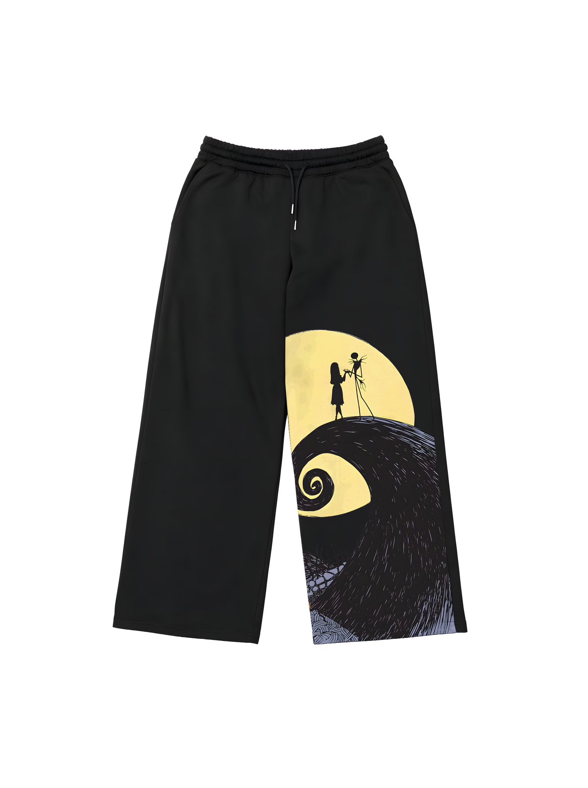 SWEATPANTS /  Moon Silhouette(BLACK)