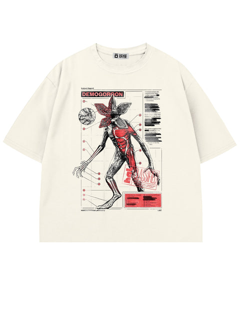 T-SHIRT / ANATOMY OF DEMOGORGON (WHITE)