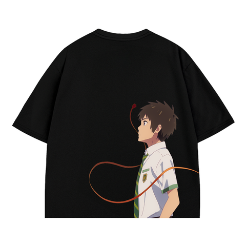 T-SHIRT / YOUR NAME TAKI (BLACK)