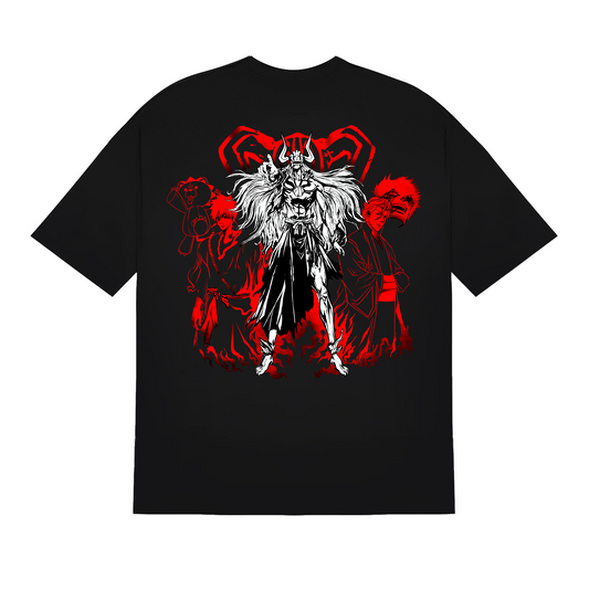 T-SHIRT / BLEACH (BLACK)