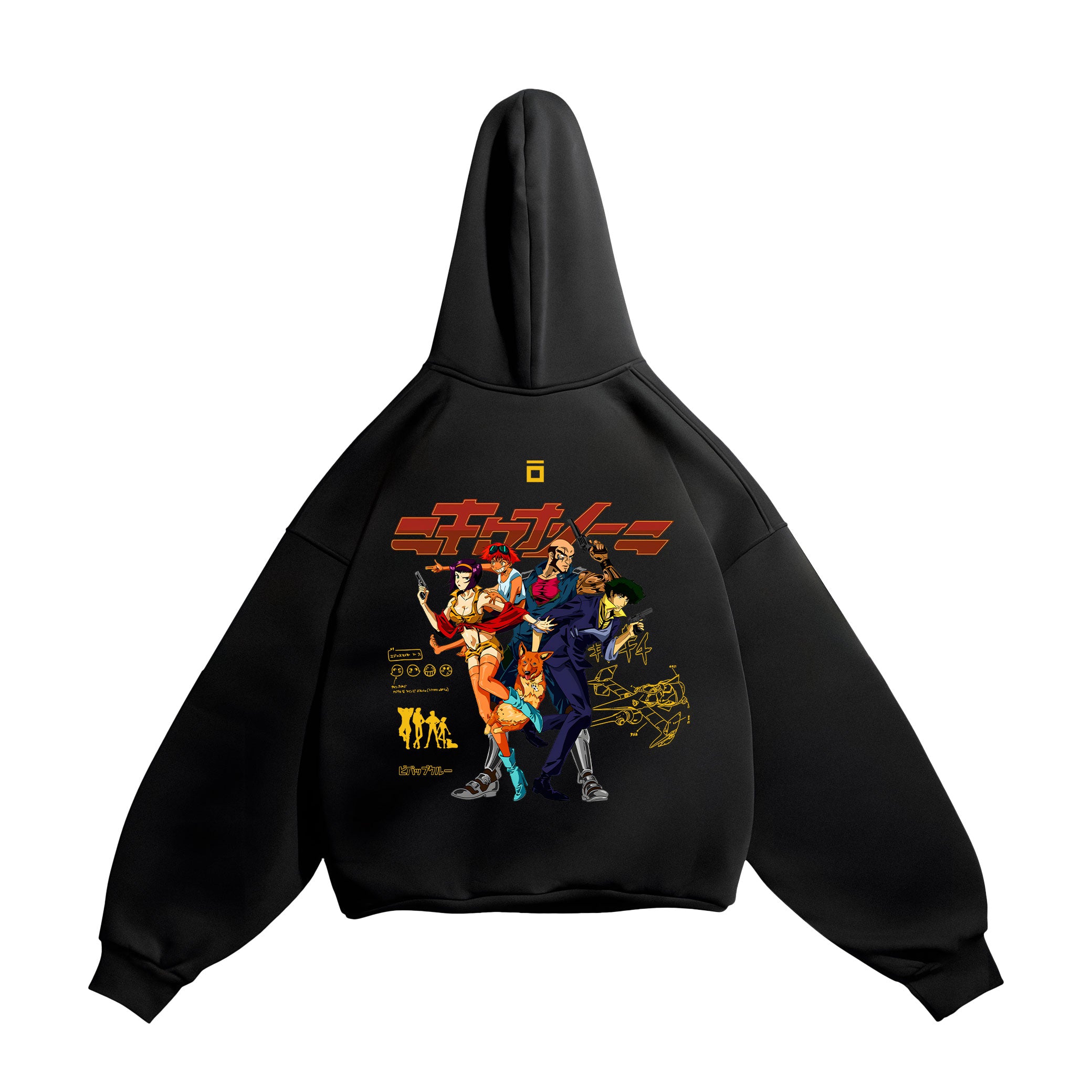 HOODIE / COWBOY BEBOP (BLACK)