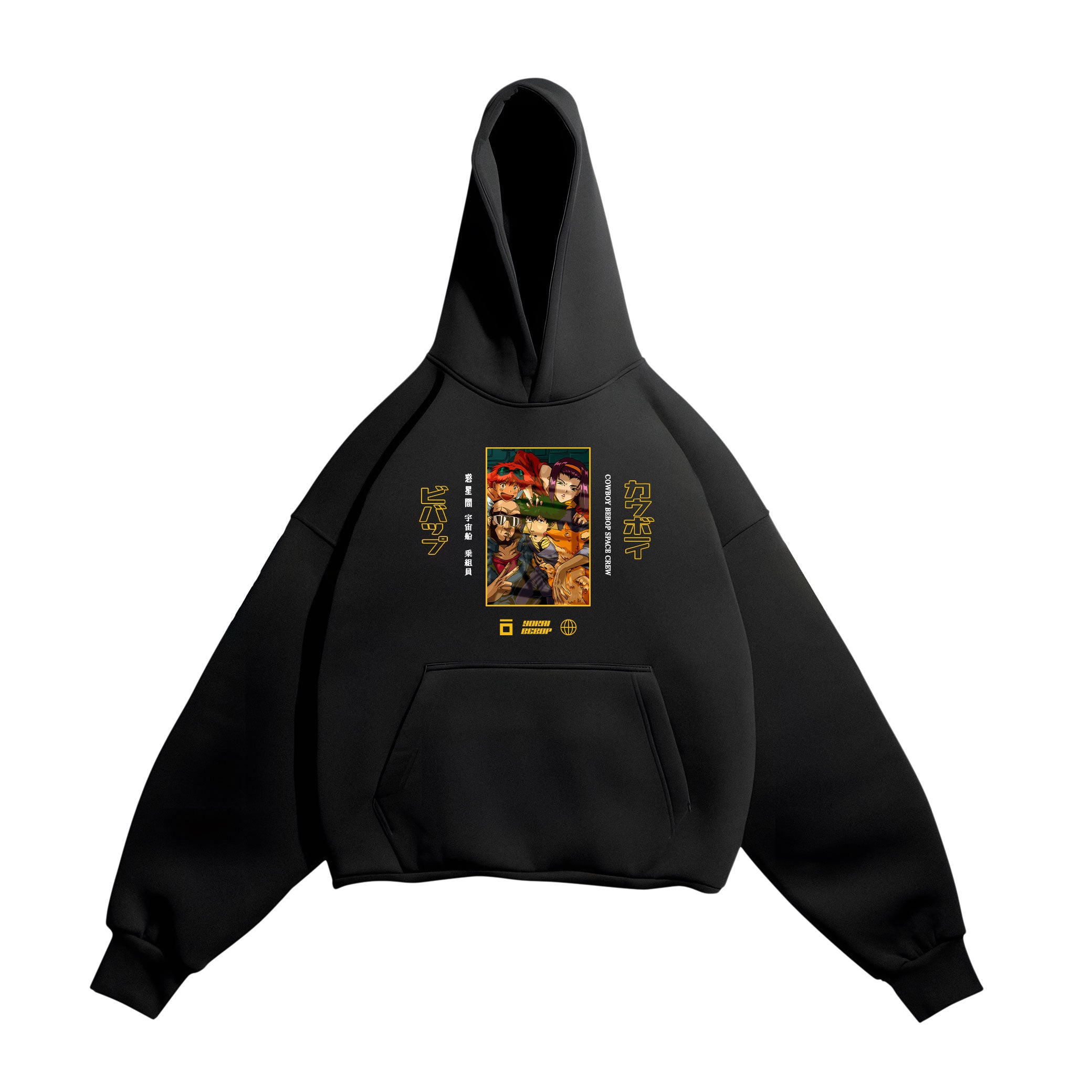 HOODIE / COWBOY BEBOP (BLACK)