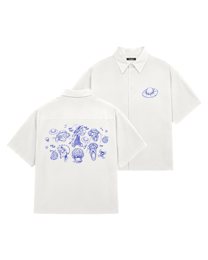 SHIRTS / LUFFY SKETCH (WHITE)