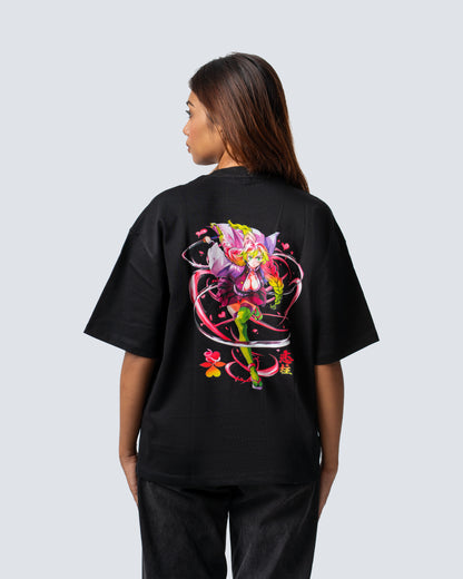 T-SHIRT / Love Hashira Mitsuri Kanroji (Black)