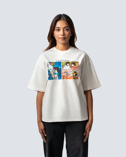 T-SHIRT / GHIBLI SPIRITED AWAY (WHITE)