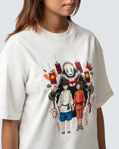 T-SHIRT / GHIBLI SPIRITED AWAY (WHITE)