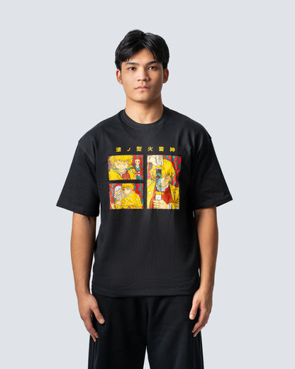 T-SHIRT / DEMON SLAYER ZENITSU (BLACK)