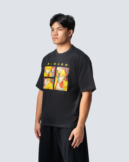 T-SHIRT / DEMON SLAYER ZENITSU (BLACK)