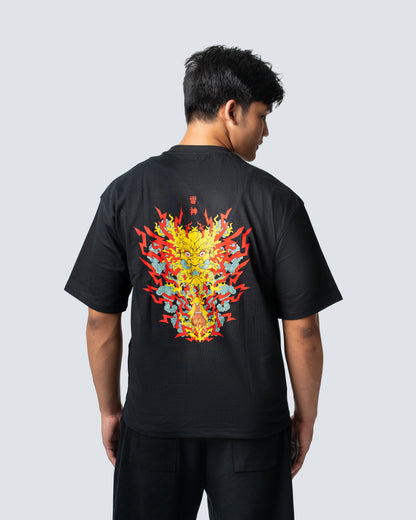 T-SHIRT / DEMON SLAYER ZENITSU (BLACK)