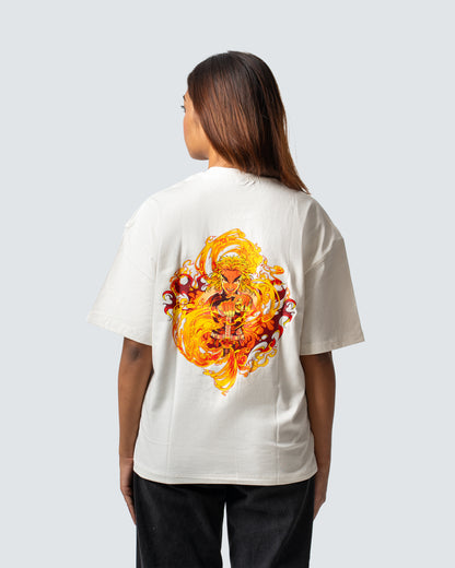 T-SHIRT / Fire Hashira Kyojuro Rengoku (WHITE)