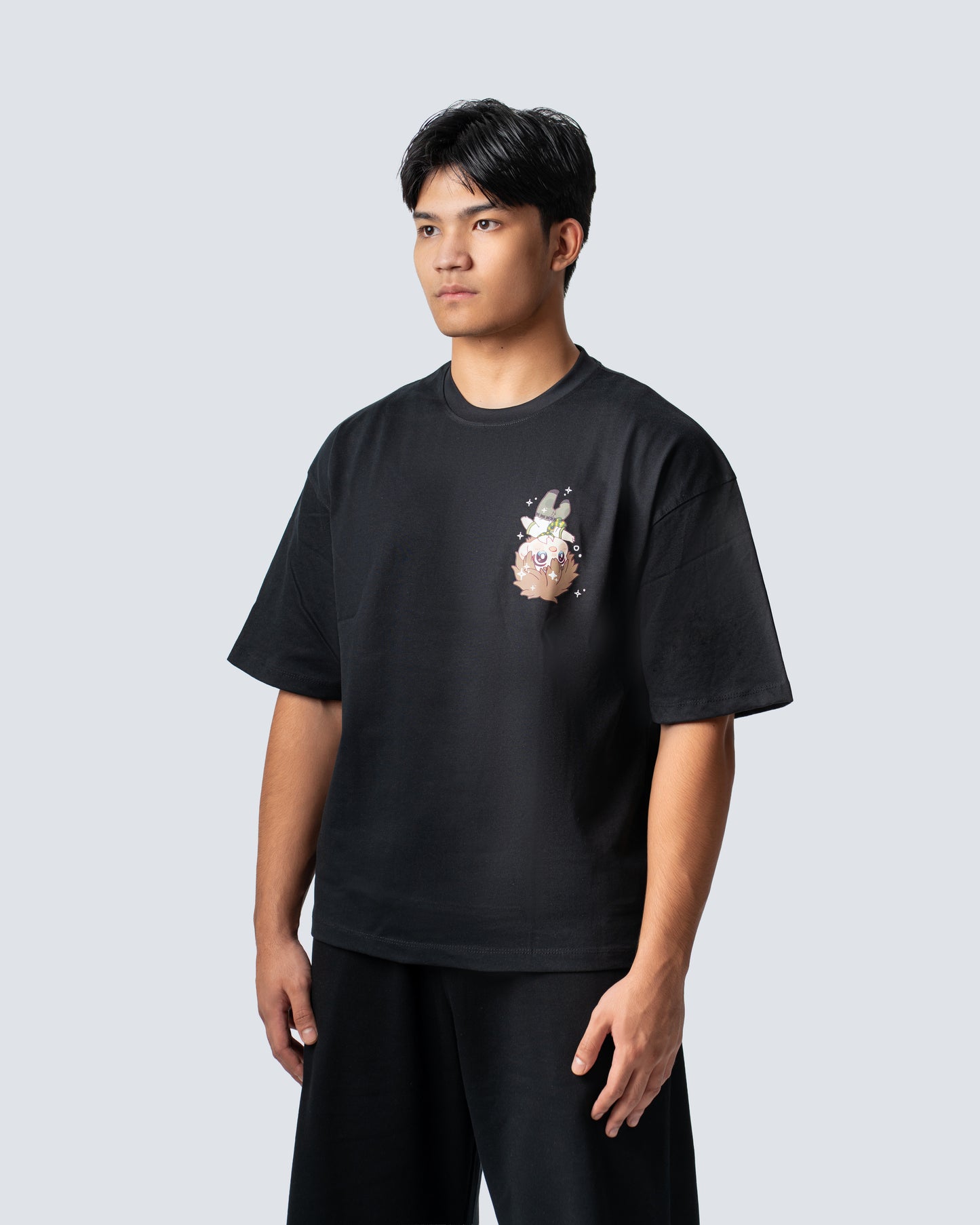 T-SHIRT / YOUR NAME TAKI (BLACK)
