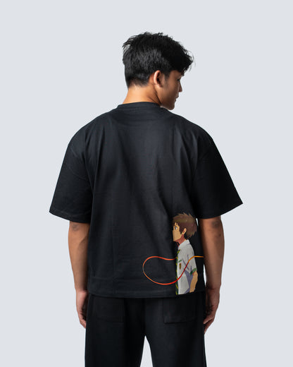 T-SHIRT / YOUR NAME TAKI (BLACK)