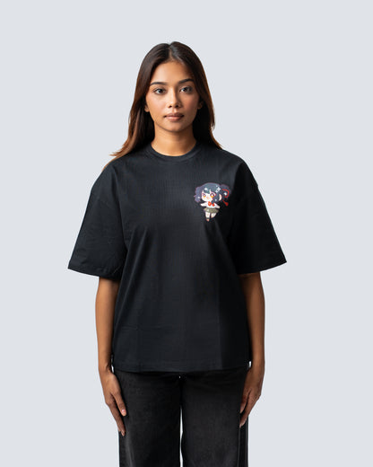 T-SHIRT / YOUR NAME MITSUHA (BLACK)