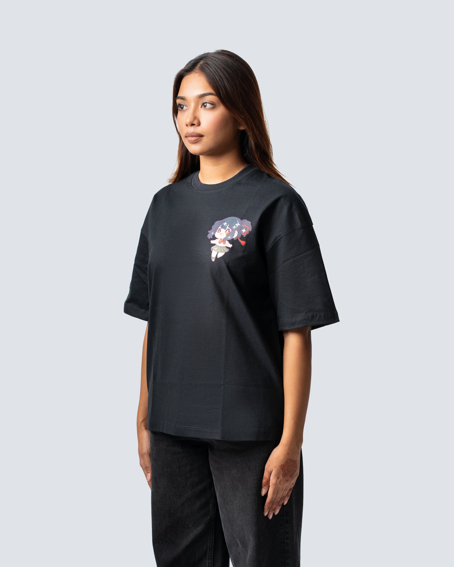 T-SHIRT / YOUR NAME MITSUHA (BLACK)