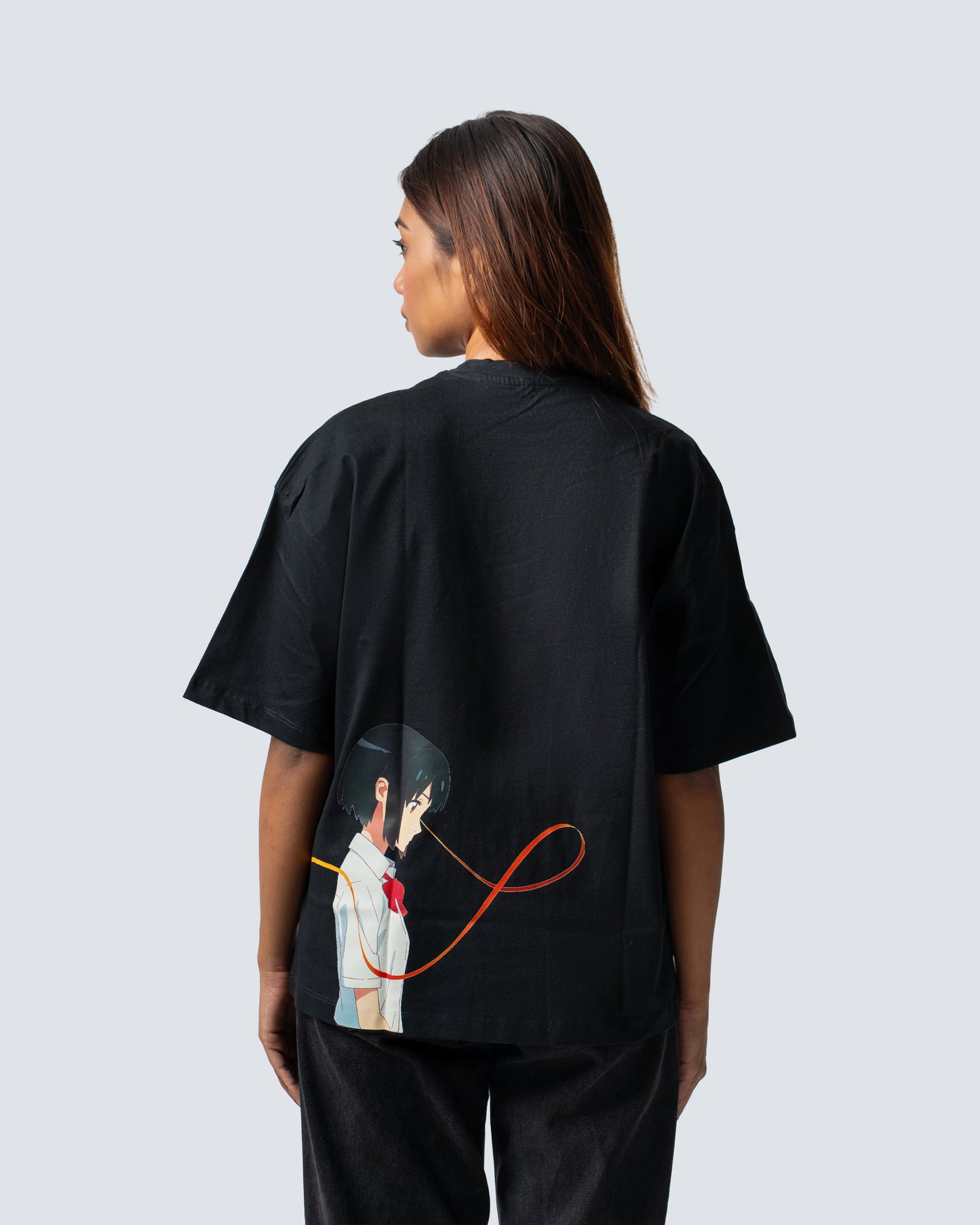 T-SHIRT / YOUR NAME MITSUHA (BLACK)