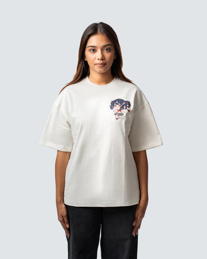 T-SHIRT / YOUR NAME MITSUHA (WHITE)