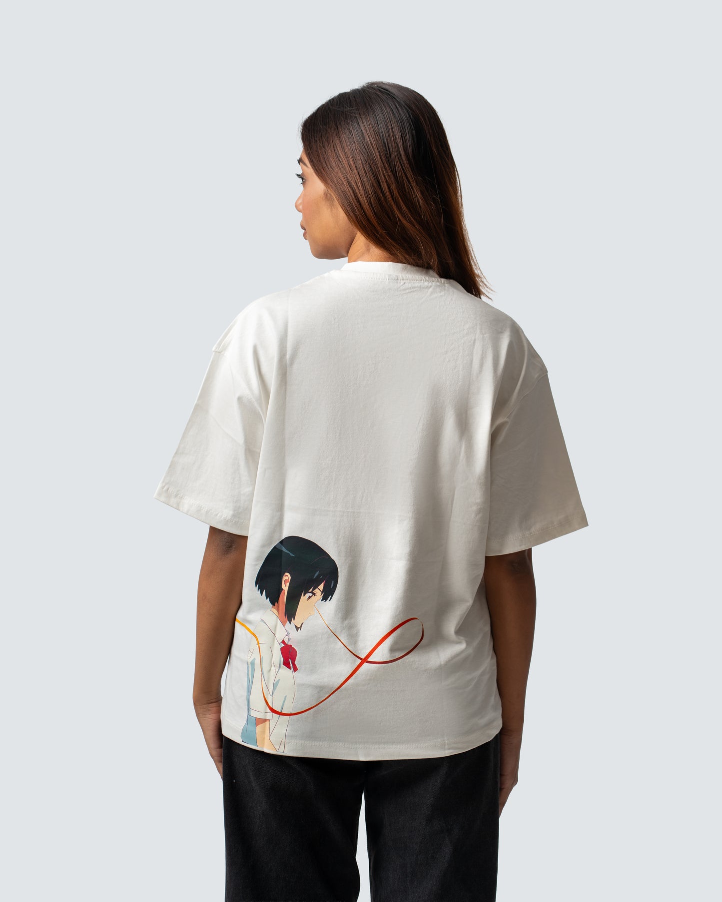 T-SHIRT / YOUR NAME MITSUHA (WHITE)