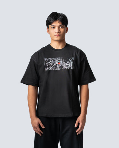 T-SHIRT / DEATH NOTE LIGHT (BLACK)
