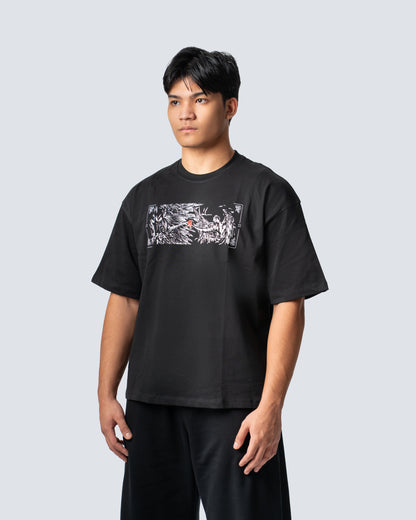 T-SHIRT / DEATH NOTE LIGHT (BLACK)
