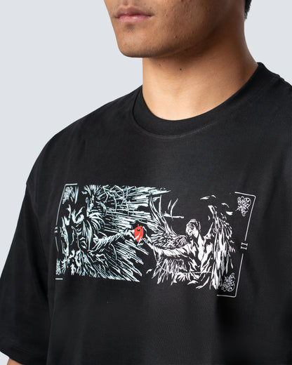 T-SHIRT / DEATH NOTE LIGHT (BLACK)
