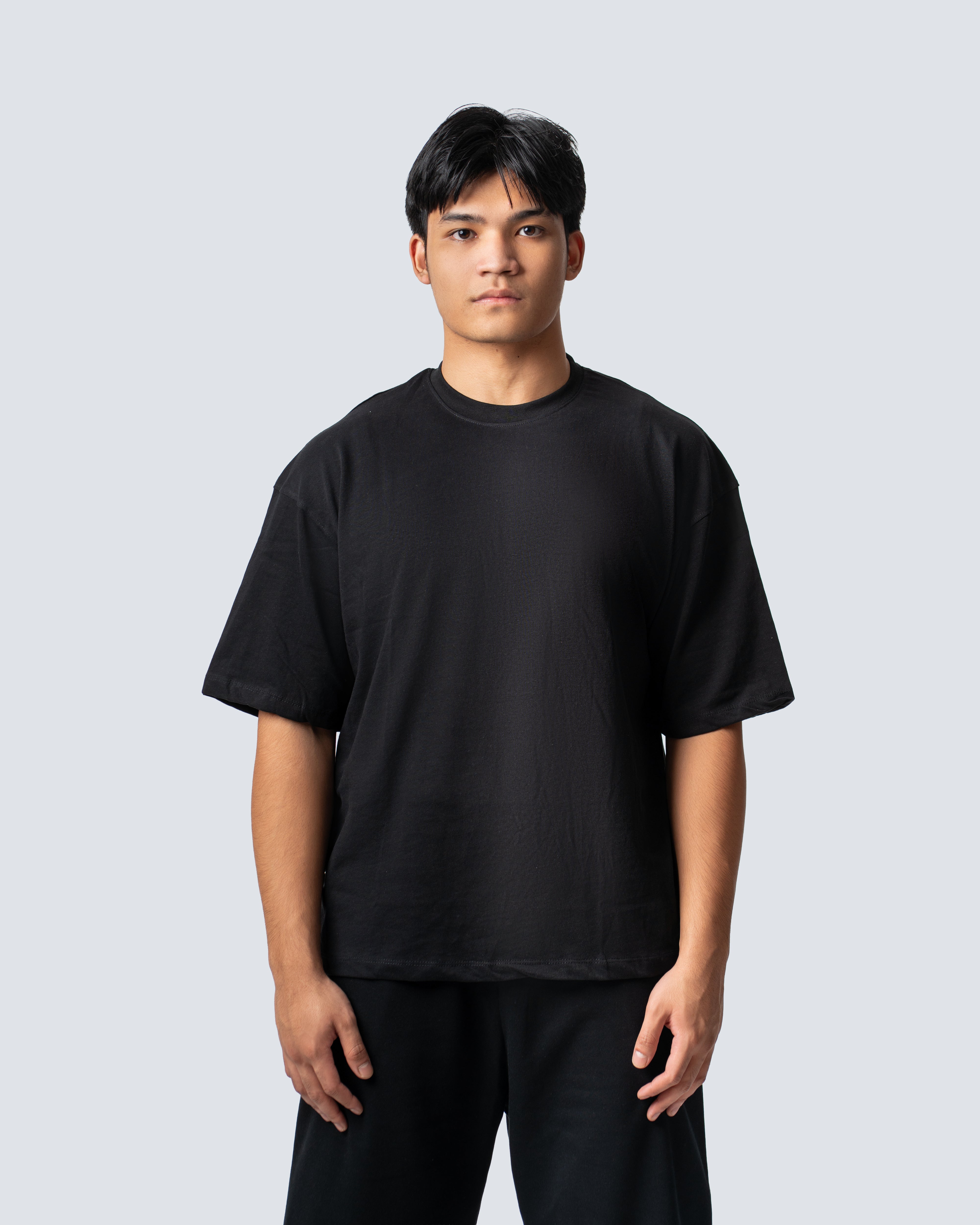 T-SHIRT / ESSENTIALS BLACK (BLACK)