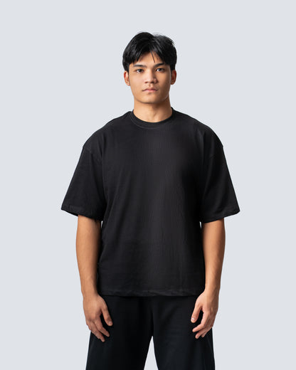 T-SHIRT / ESSENTIALS BLACK (BLACK)