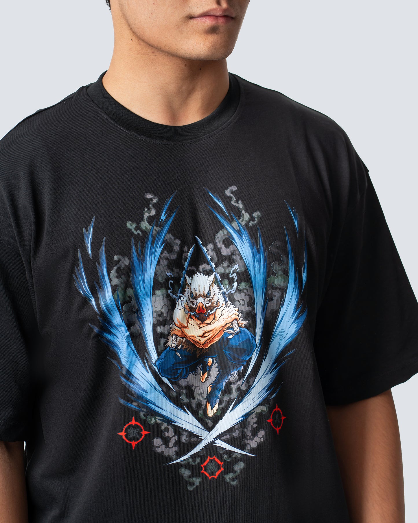 T-SHIRT / DEMON SLAYER Inosuke (Black)