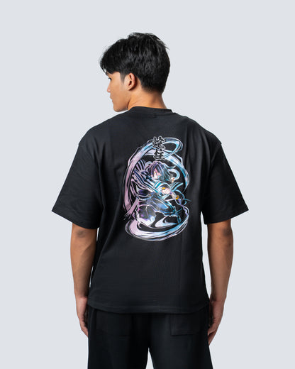 T-SHIRT / Snake Hashira Obanai Iguro (Black)