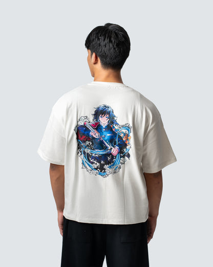 T-SHIRT / Water Hashira Giyu Tomioka (White)