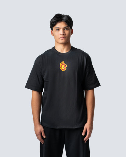 T-SHIRT / Fire Hashira Kyojuro Rengoku (BLACK)
